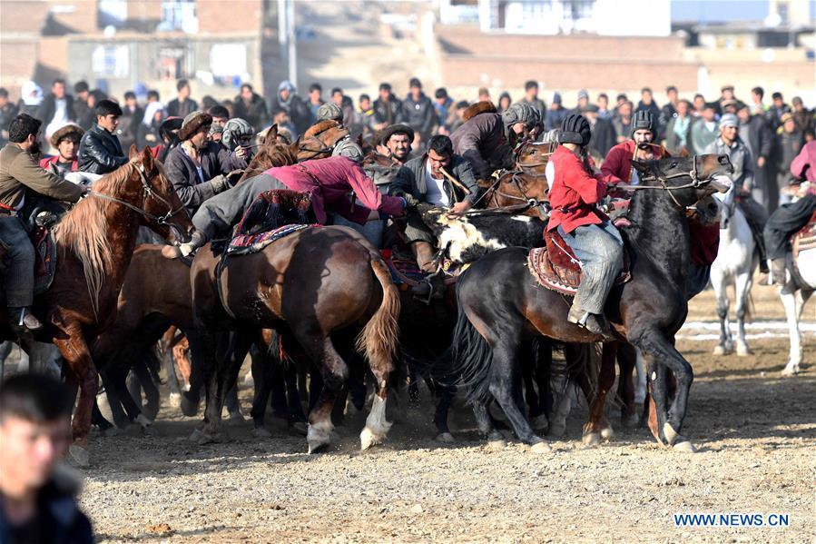 AFGHANISTAN-KABUL-BUZKASHI