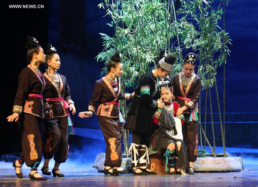 #CHINA-GUIYANG-DONG ETHNIC GROUP-MUSICAL DRAMA(CN)