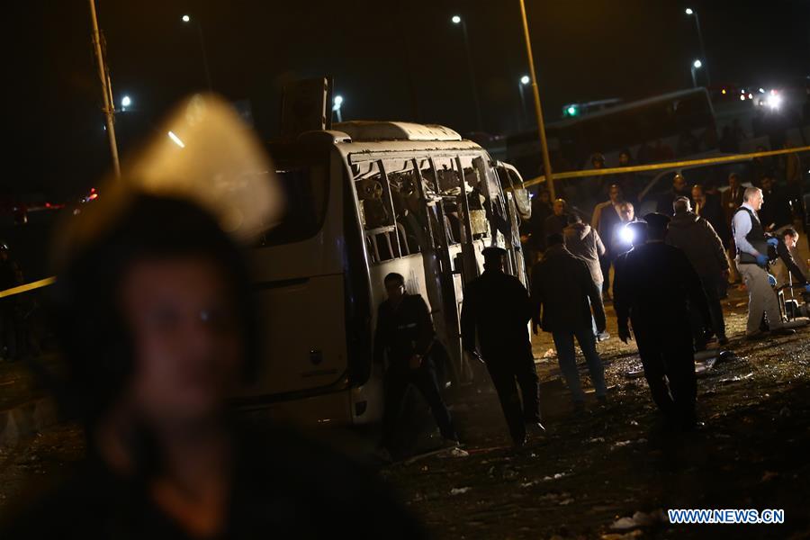 EGYPT-GIZA-BUS BLAST