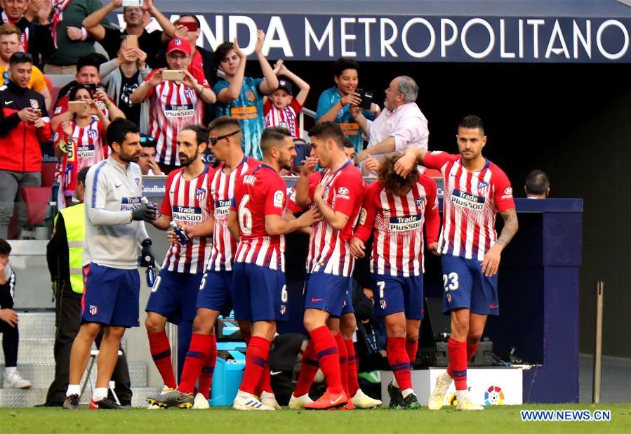 (SP)SPAIN-MADRID-SOCCER-SPANISH LEAGUE-ATLETICO MADRID VS CELTA