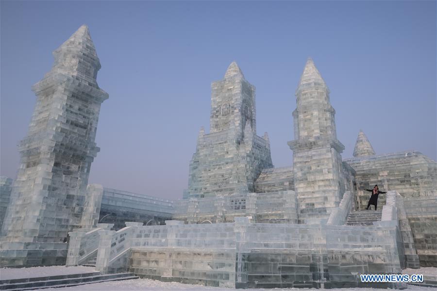 CHINA-HEILONGJIANG-HARBIN-ICE-SNOW WORLD (CN)