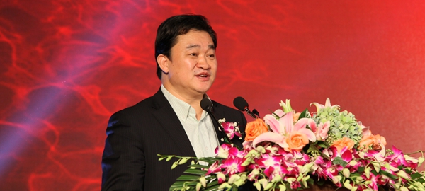 新華網董事長、總裁田舒斌致開幕詞