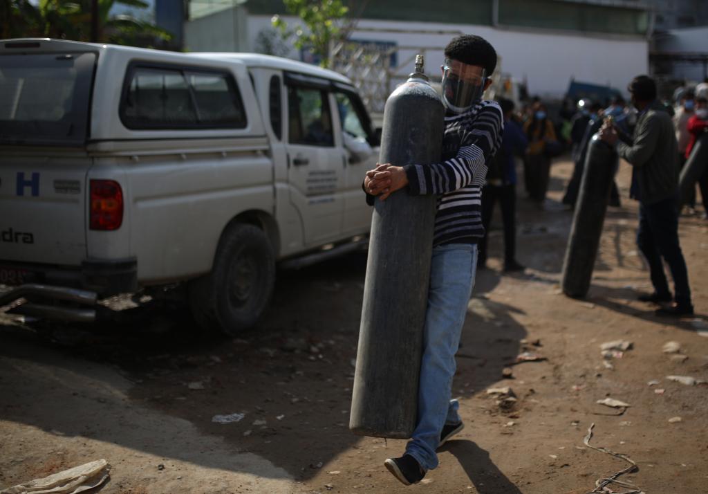 尼泊爾:氧氣供應緊張