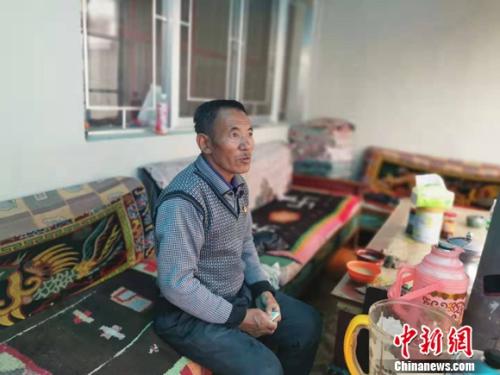 圖為黨確桑布。 謝藝觀 攝