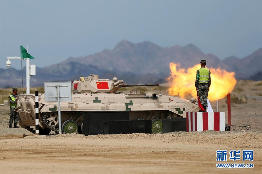 （圖文互動(dòng)）（6）&ldquo;國(guó)際軍事比賽-2019&rdquo;：中國(guó)參賽隊(duì)刷新&ldquo;蘇沃洛夫突擊&rdquo;步戰(zhàn)車組單車賽紀(jì)錄