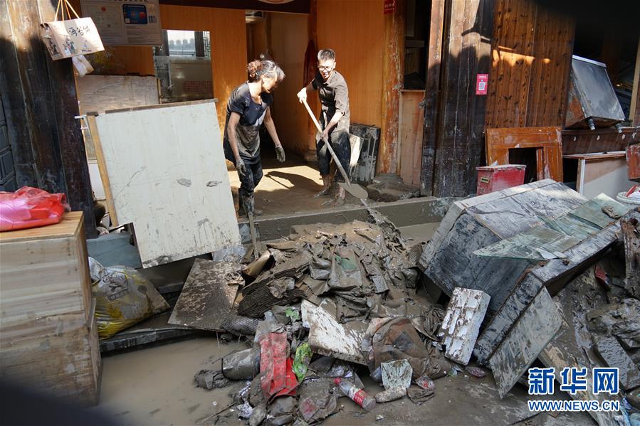 （關(guān)注&ldquo;利奇馬&rdquo;&middot;圖文互動）（4）古城洪災(zāi) 八方馳援&mdash;&mdash;洪水災(zāi)害下的浙江臨海現(xiàn)場目擊