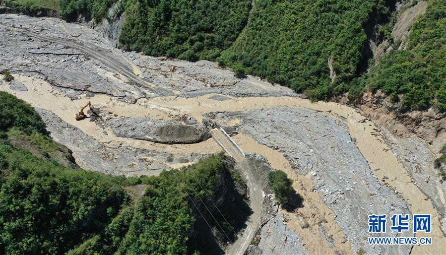 （防汛抗洪&middot;圖文互動）（3）七夕前夜，為莫諾村架起&ldquo;生命之橋&rdquo;