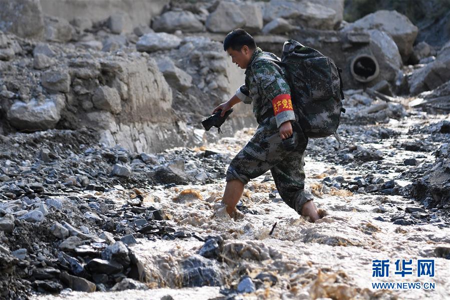 （防汛抗洪&middot;圖文互動）（12）七夕前夜，為莫諾村架起&ldquo;生命之橋&rdquo;