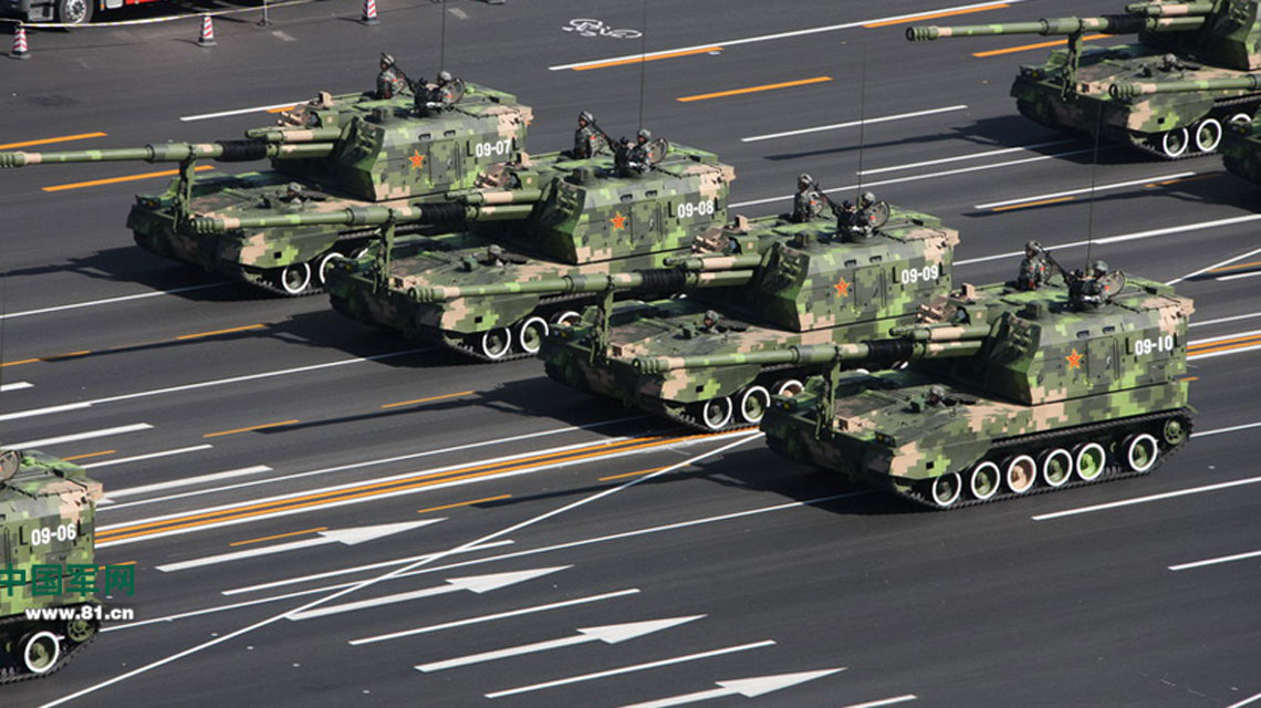 歷次國慶閱兵集錦：英雄！中國炮兵