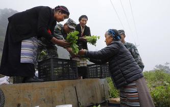 &ldquo;八一&rdquo;禮物，飛向云端哨所