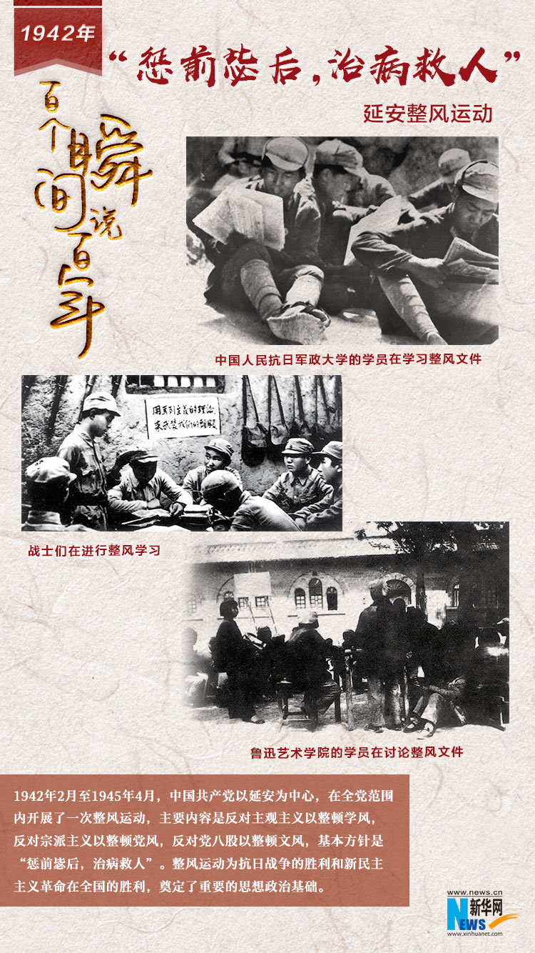 1942，&ldquo;懲前毖后，治病救人&rdquo;
