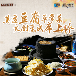 莫道豆腐平常菜，大廚烹成席上珍