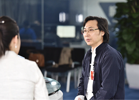 訪(fǎng)談進(jìn)行中