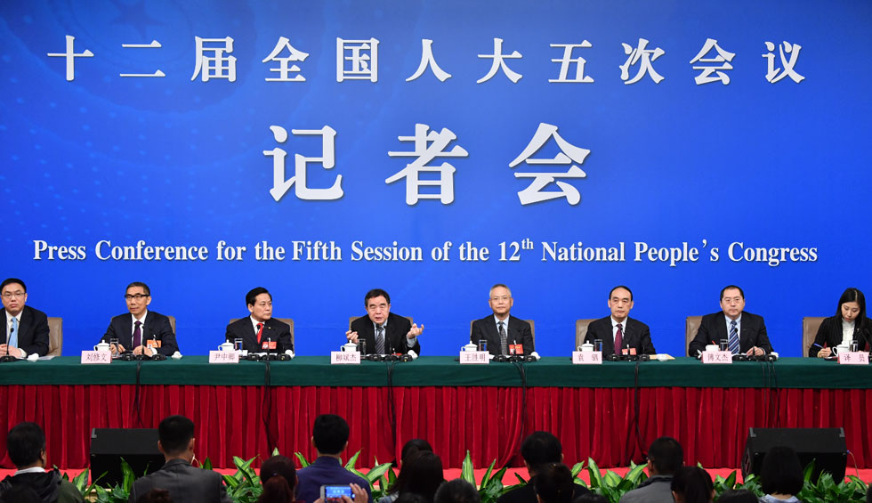 回放：全國人大相關(guān)負責(zé)人就&ldquo;人大監(jiān)督工作&rdquo;答問