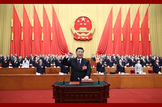 習(xí)近平當(dāng)選國(guó)家主席、中央軍委主席