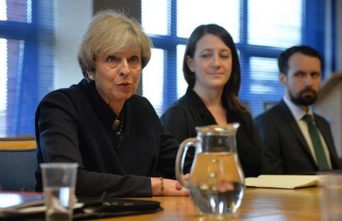 資料圖：英國首相特蕾莎&middot;梅