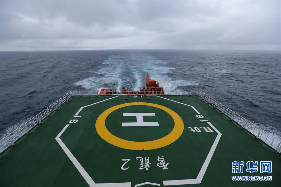 (“雪龍”探南極·圖文互動)(2)“雪龍兄弟”雙雙穿行西風(fēng)帶