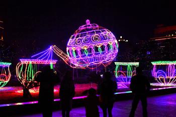 &ldquo;光雕土家&rdquo;迎新春