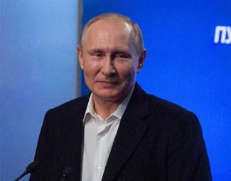 &ldquo;強大的總統(tǒng)，強大的俄羅斯&rdquo;