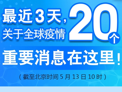 【圖解】最近3天，關(guān)于全球疫情20個重要消息在這里！