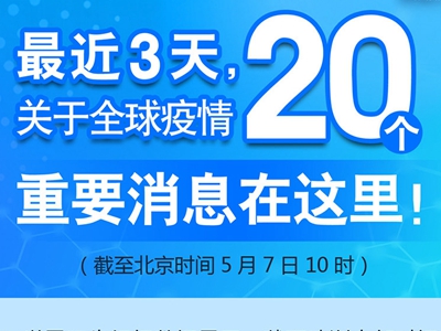 【圖解】最近3天，關(guān)于全球疫情20個重要消息在這里！