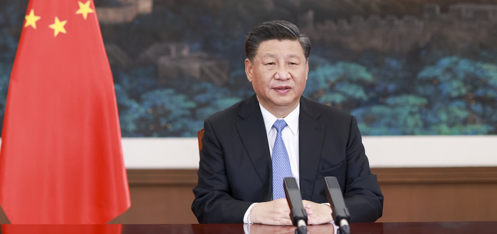 習(xí)近平在二十國集團領(lǐng)導(dǎo)人利雅得峰會&ldquo;守護地球&rdquo;主題邊會上致辭